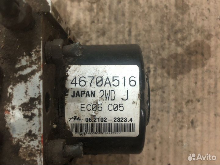 Mitsubishi lancer 10 блок абс