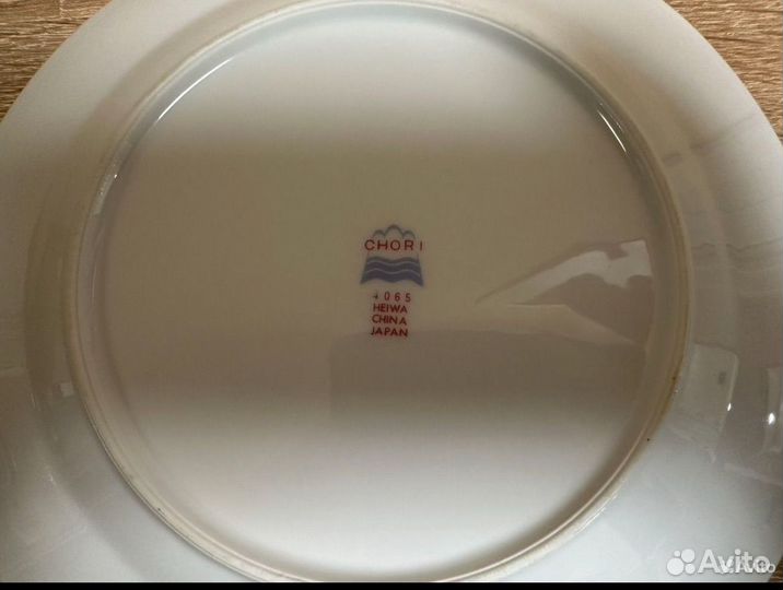 Тарелка фарфоромая Япония