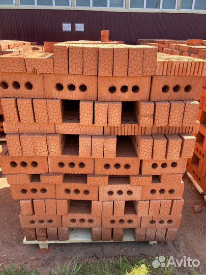 Кирпич красный цокольный,и облицовочный жёлтыйЖби