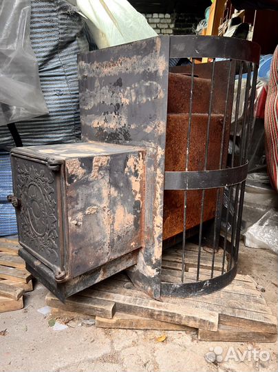 Печь дровяная для бани