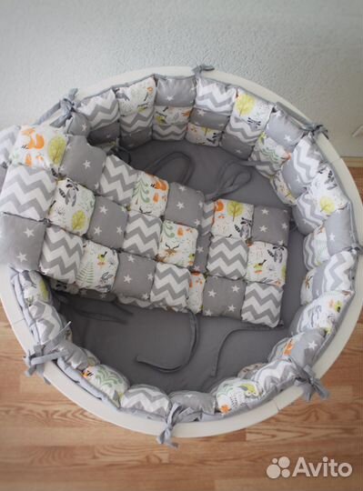 Бортики в кроватку Бомбон