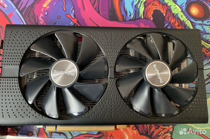 Видеокарта rx 580 4 gb(на запчасти)