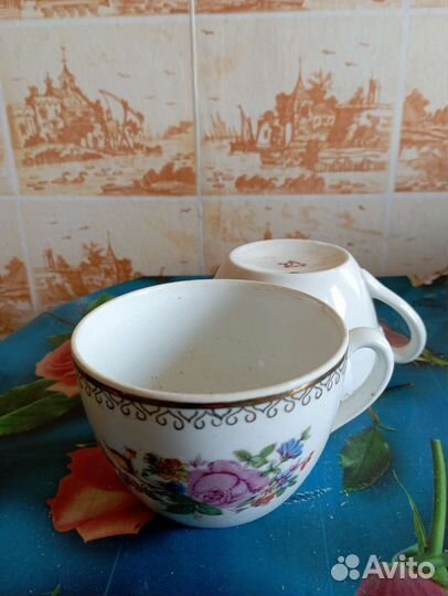 Чайный сервиз фарфор СССР