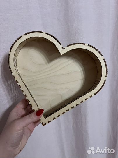 Шкатулка-сердечко