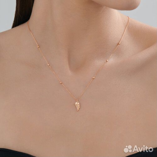 Колье sokolov из золота, 070667, р.45