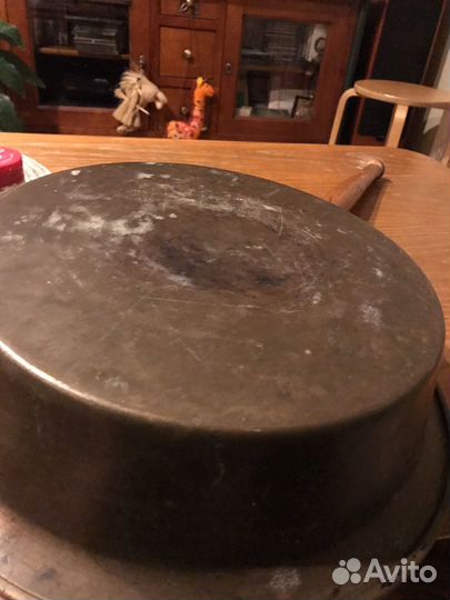 Медный таз для варенья СССР