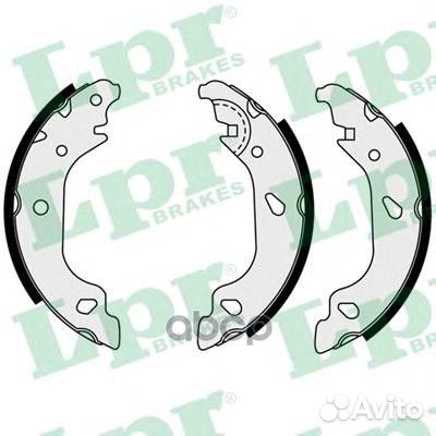 Комплект тормозных колодок 07930 07930 Lpr