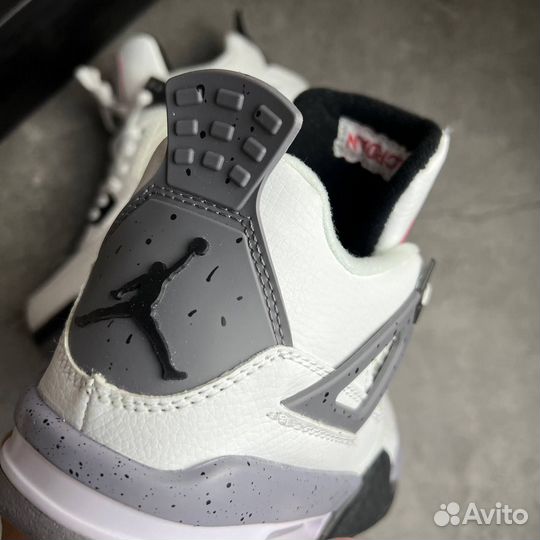 Кроссовки Air Jordan 4 Cement (36-45)