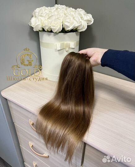 Детские волосы 147 гр 52см, ребенку 10 лет
