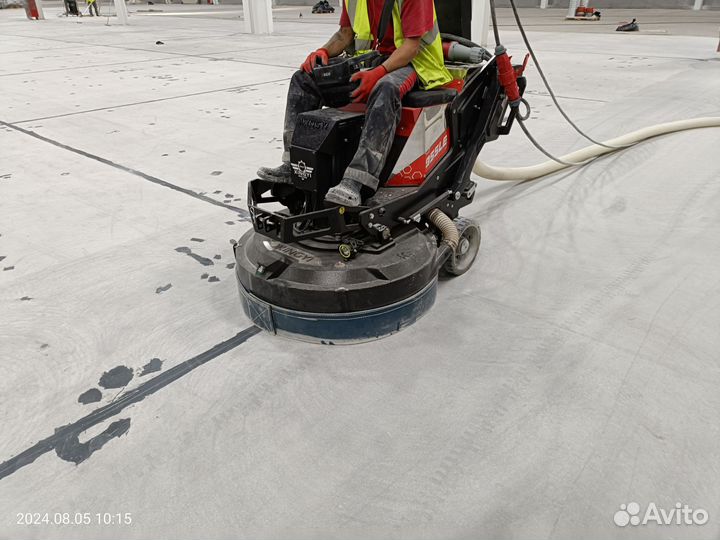 Шлифовка бетона