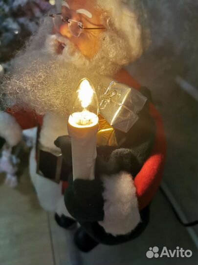 Винтажный дед мороз holiday creation