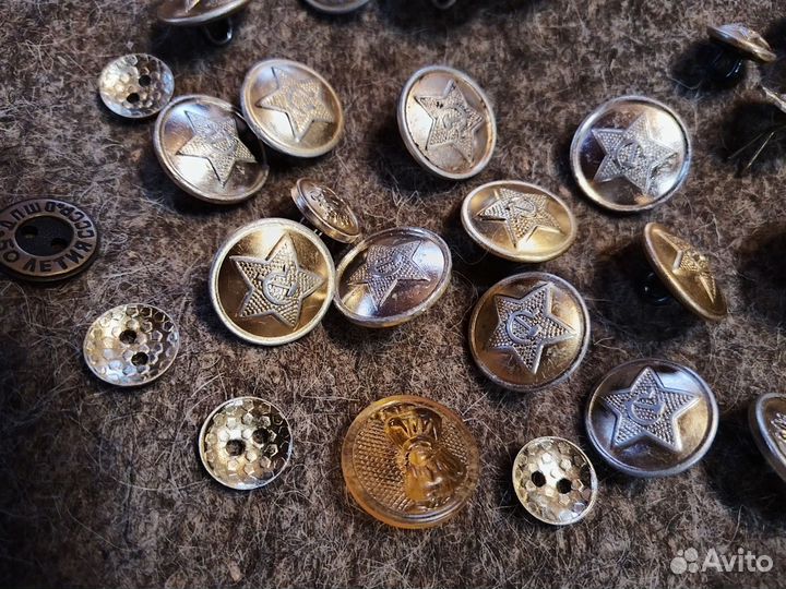 Пуговицы времен СССР