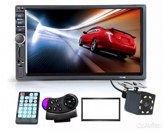 Магнитола 2 din камера рамка пульты