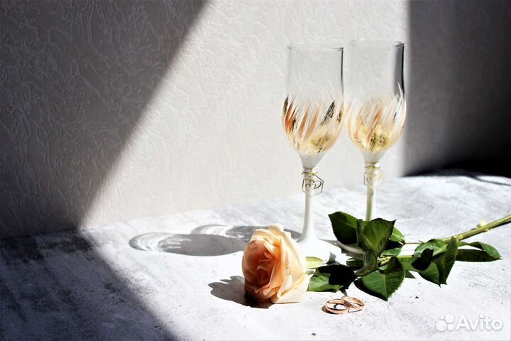 Фужеры свадебные