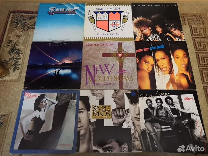 Пластинки импортные