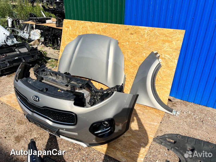 Капот бампер крыло фара Kia Sportage 4 дорест