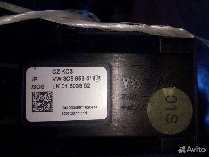 Переключатель подрулевой Volkswagen Passat 6