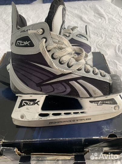 Коньки хоккейные детские SK RBK 4K JR D