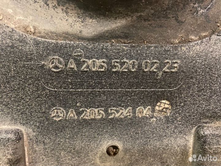 Защита двигателя Mercedes-Benz C-Class S205