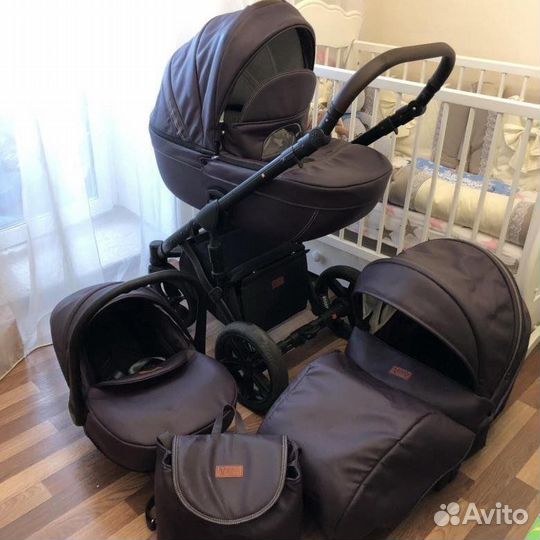 Коляска verdi mocca 3 в 1