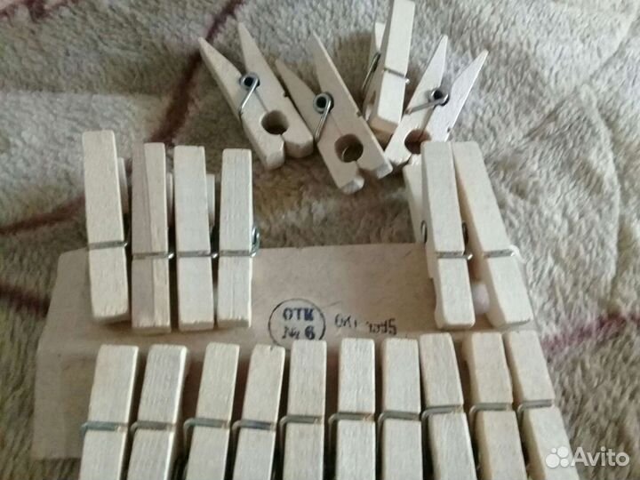 Прищепки деревянные