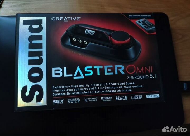 Звуковая карта Sound Blaster Omni 5.1