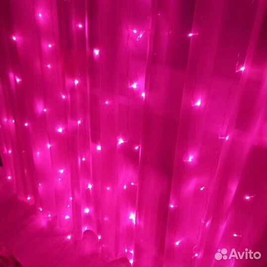 Гирлянда штора