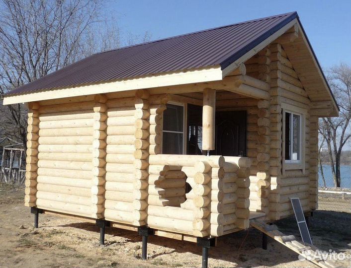 Сруб для бани 6х6