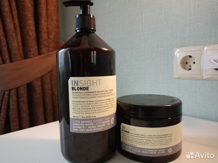 Insight шампунь и маска