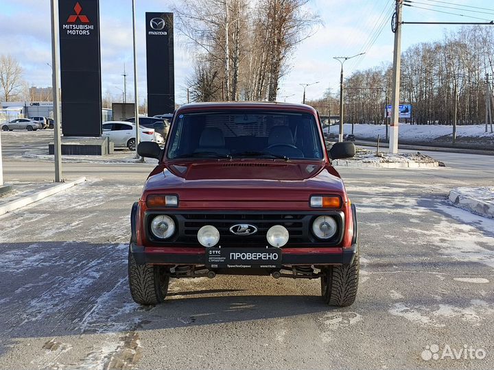 LADA 4x4 (Нива) 1.7 МТ, 2017, 65 131 км