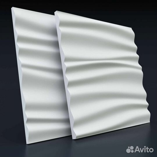 Гипсовая 3D панель 