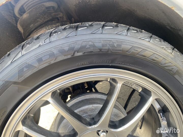 Литые диски r16 4x100 + летняя резина 205-55-r16