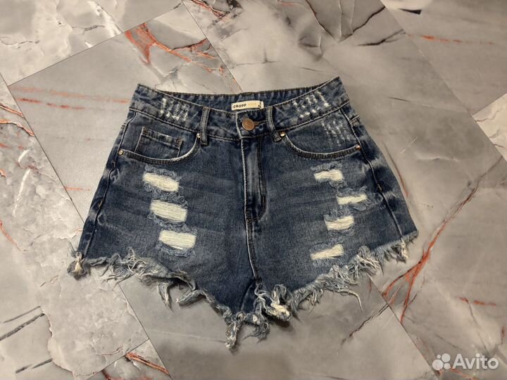 Шорты женские джинсовые XS