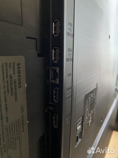 Телевизор samsung ue50au8000u