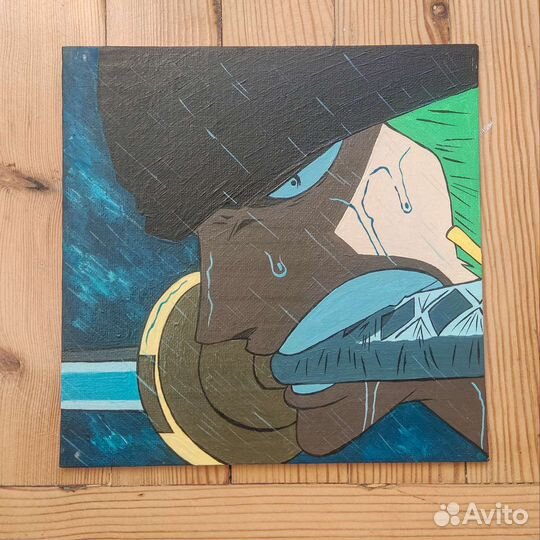 Акриловые картины аниме one piece