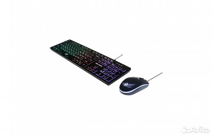 Игровая клавиатура и игровая оптическая мышь Dialo