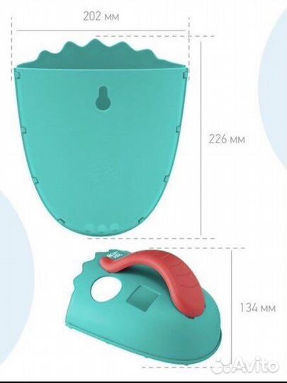 Органайзер сортер для игрушек в ванну Roxy-kids