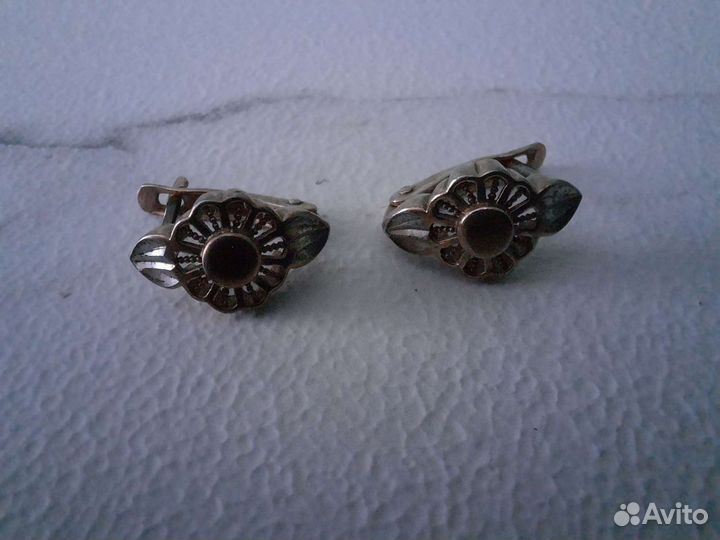 Серебряные серьги