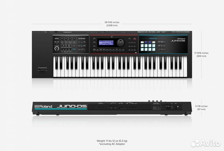 Roland Juno-DS61 синтезатор Новый