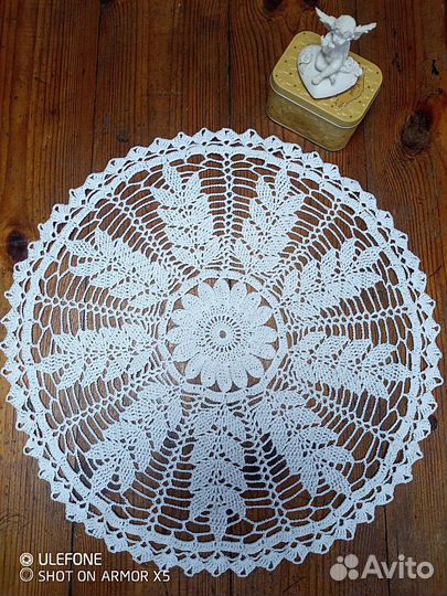 Салфетка крючком
