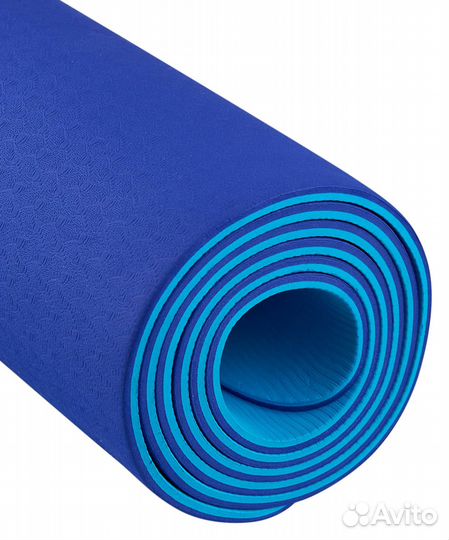 Коврик для йоги starfit FM-201 TPE 183x61x0,4 см