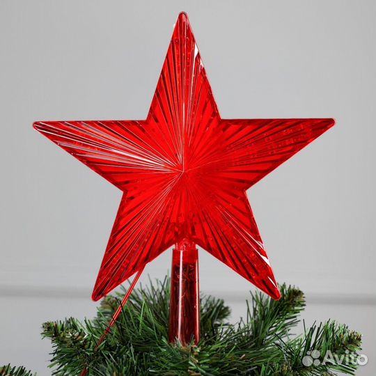 Звезда на елку 16см новая