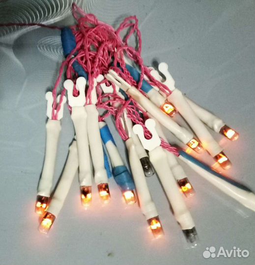 Елочная гирлянда СССР