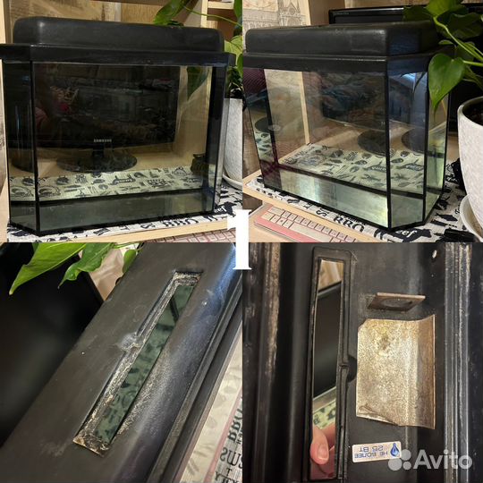 Аквариумы, нагреватели, гроты, фильтры, грунт