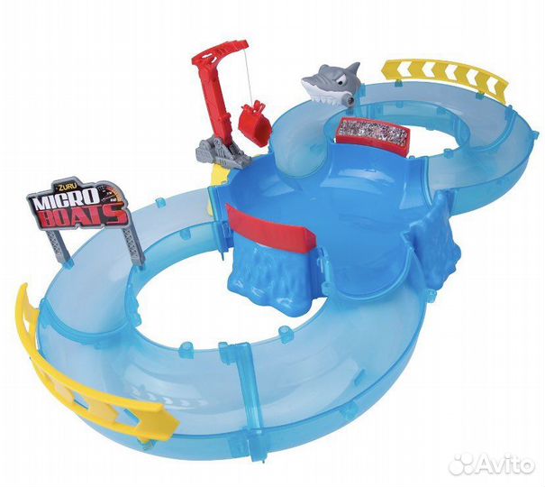 Водный трек с катером