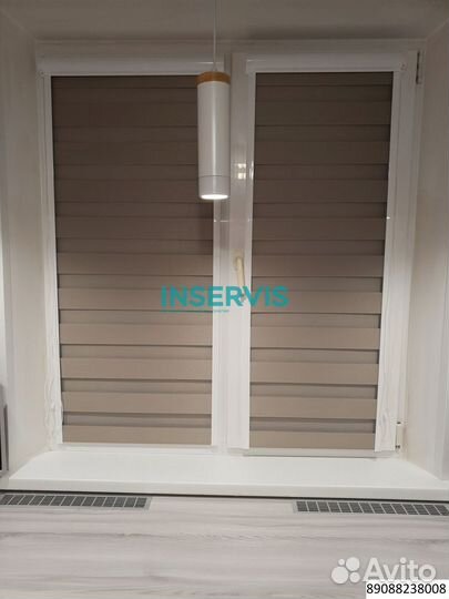 Шторы плиссе на пластиковые окна