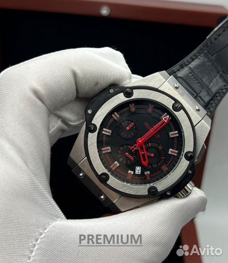 Брутальные мужские часы Hublot