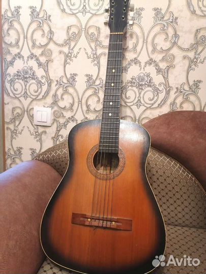 Отличная Гитара СССР 1986г торг обмен