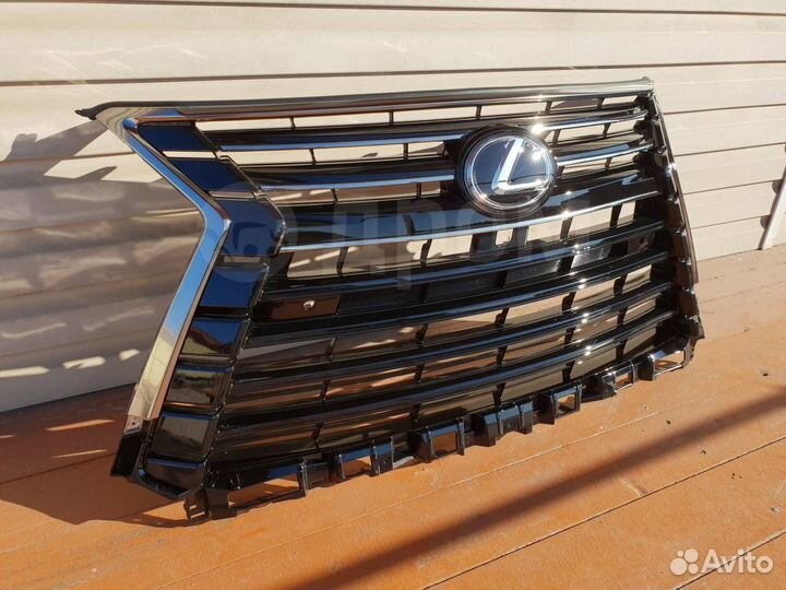 Решетка Lexus LX570/LX450d 2016- Черная б/у