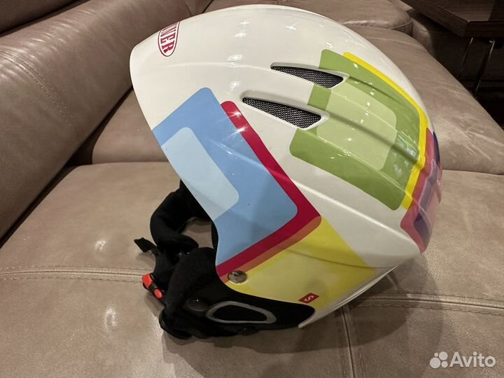 Шлем горнолыжный детский с очками